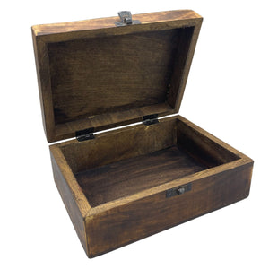 Trad Ceramic Glazed Wood Box