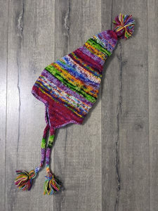 Pixie Hat Wool - Rainbow