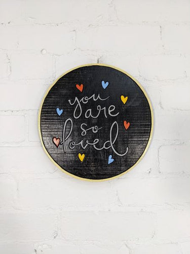 'You Are So Loved' Wall Plaque