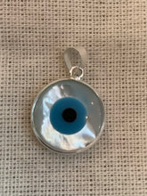 Round Evil Eye Pendant