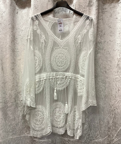 Mandala Flower Poncho Top