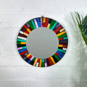Round Rainbow Mosaic 40cm