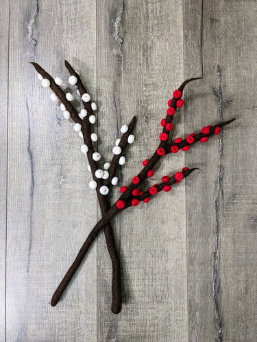 Felt Blossom Twig