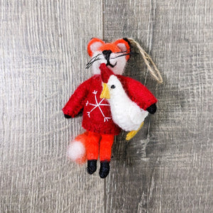 Hanging Fox & Chicken