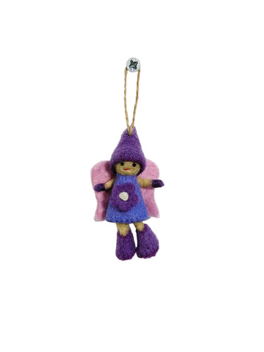Small Felt Fairy with Hat