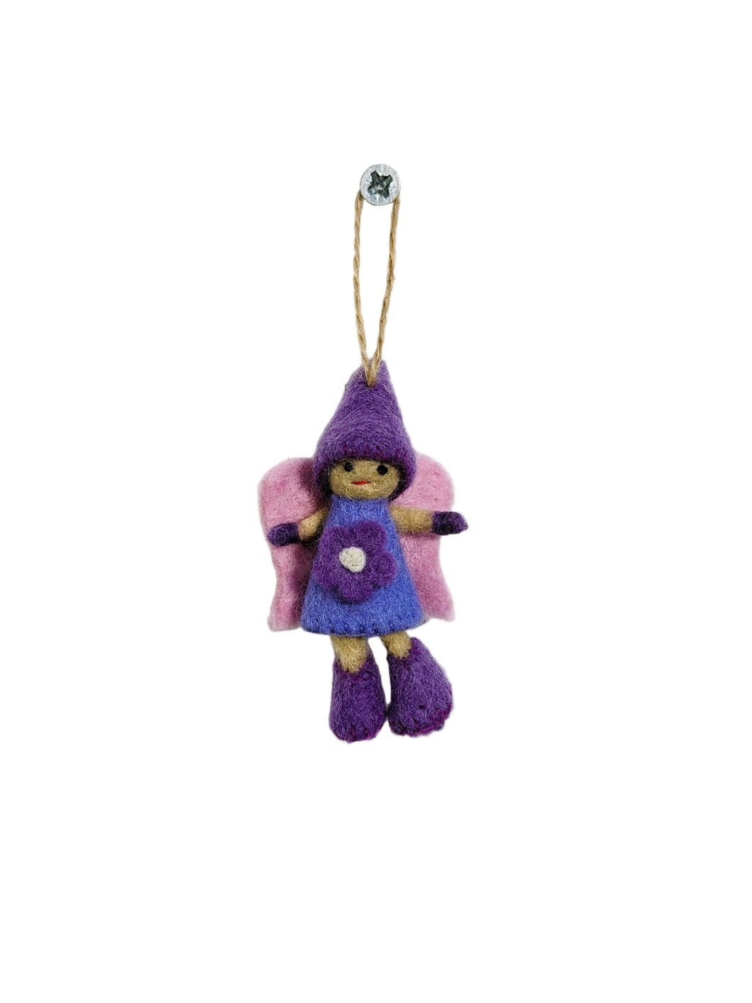 Small Felt Fairy with Hat