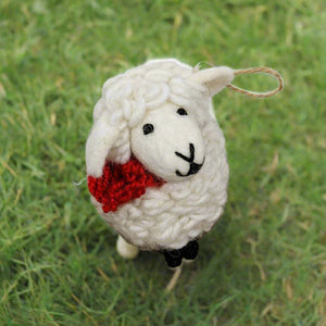 Hanging Sheep with Scarf