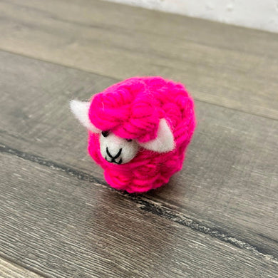 Pink Woolly Sheep