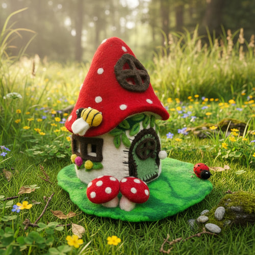 Felt Mushroom House