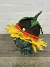 Sunflower & Bee Felt Hat