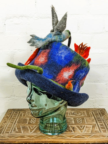 Hummingbird Felt Hat