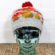 Wool Mushroom Bobble Hat