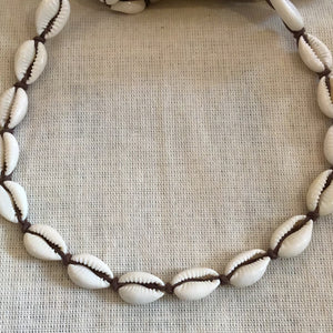 Cowrie Shell Choker