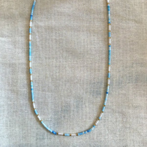 Multi Bead Gold Necklace