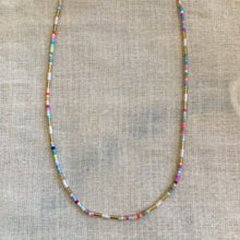 Multi Bead Gold Necklace