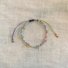 Multi Chip Bead Gold Bracelet