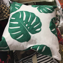 Palm Leaves Embroidered Cushion Covers