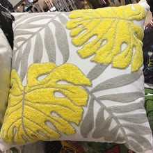Palm Leaves Embroidered Cushion Covers
