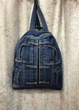 ZACK BACK PACK Recycled Denim Bag