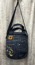 KALDI Recycled Medium Denim Bucket Bag