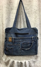 TASH Recycled  X Large Denim Shoulder Bag