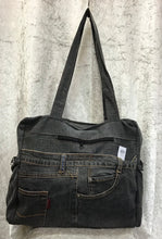 TASH Recycled  X Large Denim Shoulder Bag