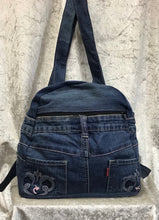 SOLOMON JEANS Recycled Medium Denim BACK PACK
