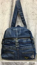 SOLOMON JEANS Recycled Medium Denim BACK PACK