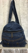SOLOMON JEANS Recycled Medium Denim BACK PACK
