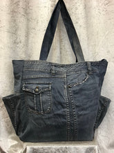 FASHION JEANS SUPA LARGE SHOULDER Recycled  Denim Bag