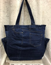 FASHION JEANS SUPA LARGE SHOULDER Recycled  Denim Bag