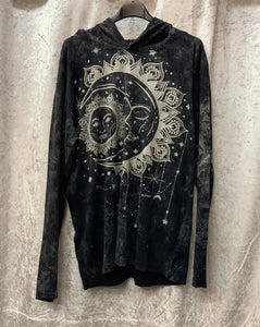 Black Sun & Moon Hoodie