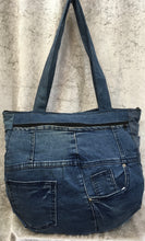 WHISPER SECRET PLEATED Denim Shoulder Bag