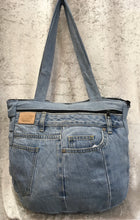 WHISPER SECRET PLEATED Denim Shoulder Bag