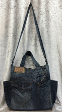 EMS Denim Shoulder Bag With Cross Body Strap