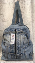 ZACK BACK PACK Recycled Denim Bag