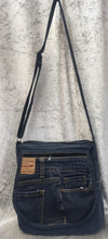 BOITE Recycled Saddle Denim Bag