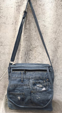 BOITE Recycled Saddle Denim Bag