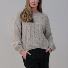 Cable Knit Baggy Jumper