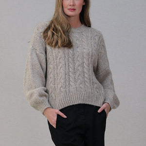 Cable Knit Baggy Jumper