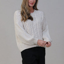 Cable Knit Baggy Jumper