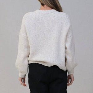 Cable Knit Baggy Jumper