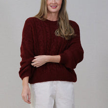 Cable Knit Baggy Jumper