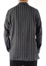 BLACK STRIPE 3 Button Shirt