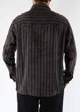 BLACK STONEWASH STRIPE Full Button Shirt
