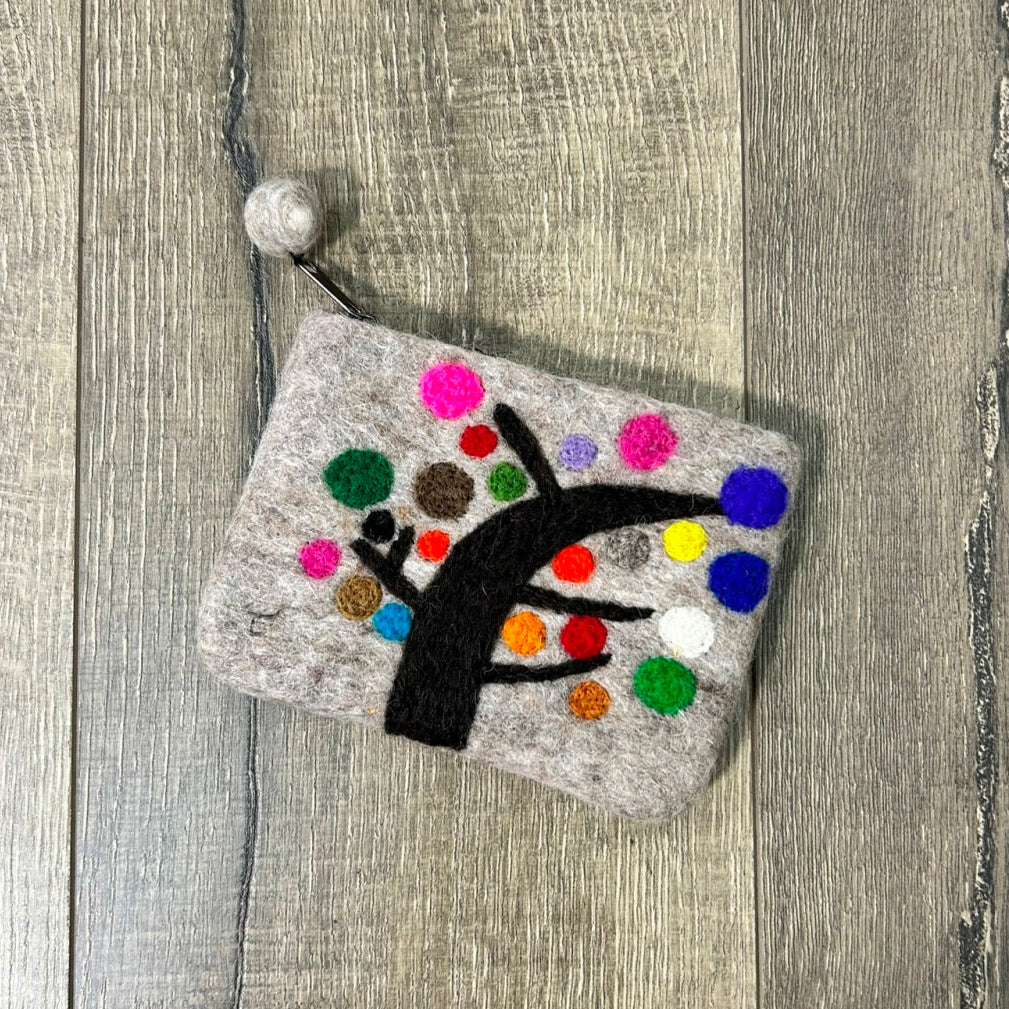 Tree Felt Purse