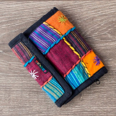 Patch Multi Coloured Wallet
