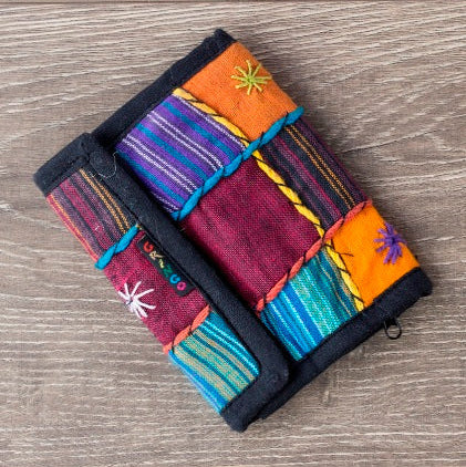 Patch Multi Coloured Wallet