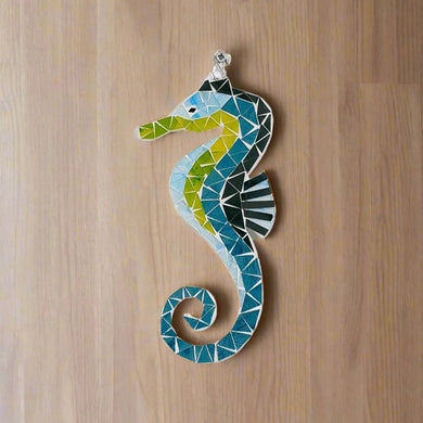 Seahorse Mosaic Wall Hanging