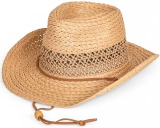 Straw Cowboy with Pull Cord